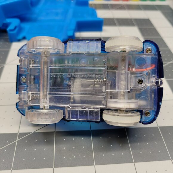 Magic Tracks 16 ft Building Set‎ With Blue Car Tracks Accessories Bag Green Red - Picture 8 of 15